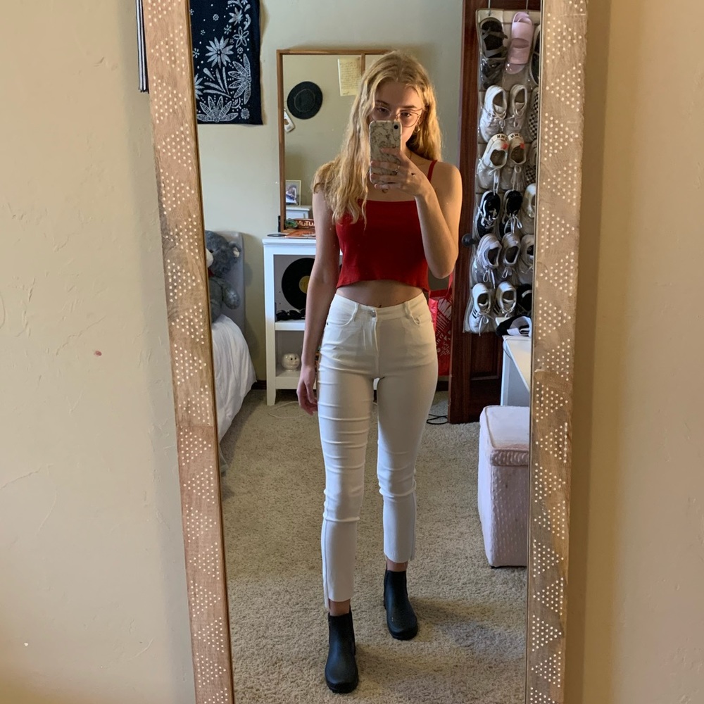 White pants